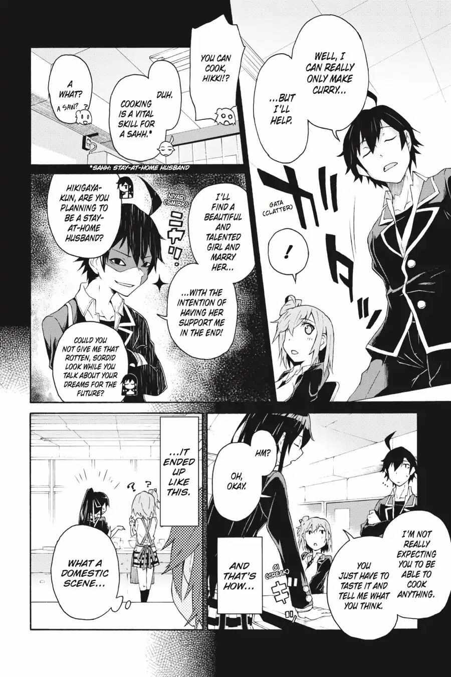 Yahari Ore No Seishun Love Come Wa Machigatteiru @Comic - Chapter 3