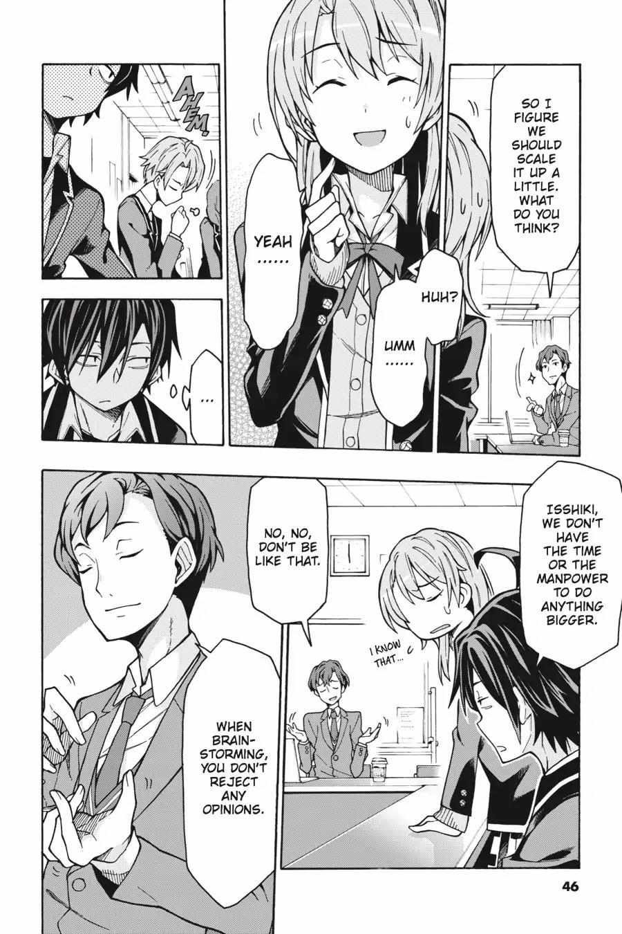 Yahari Ore No Seishun Love Come Wa Machigatteiru @Comic - Chapter 60