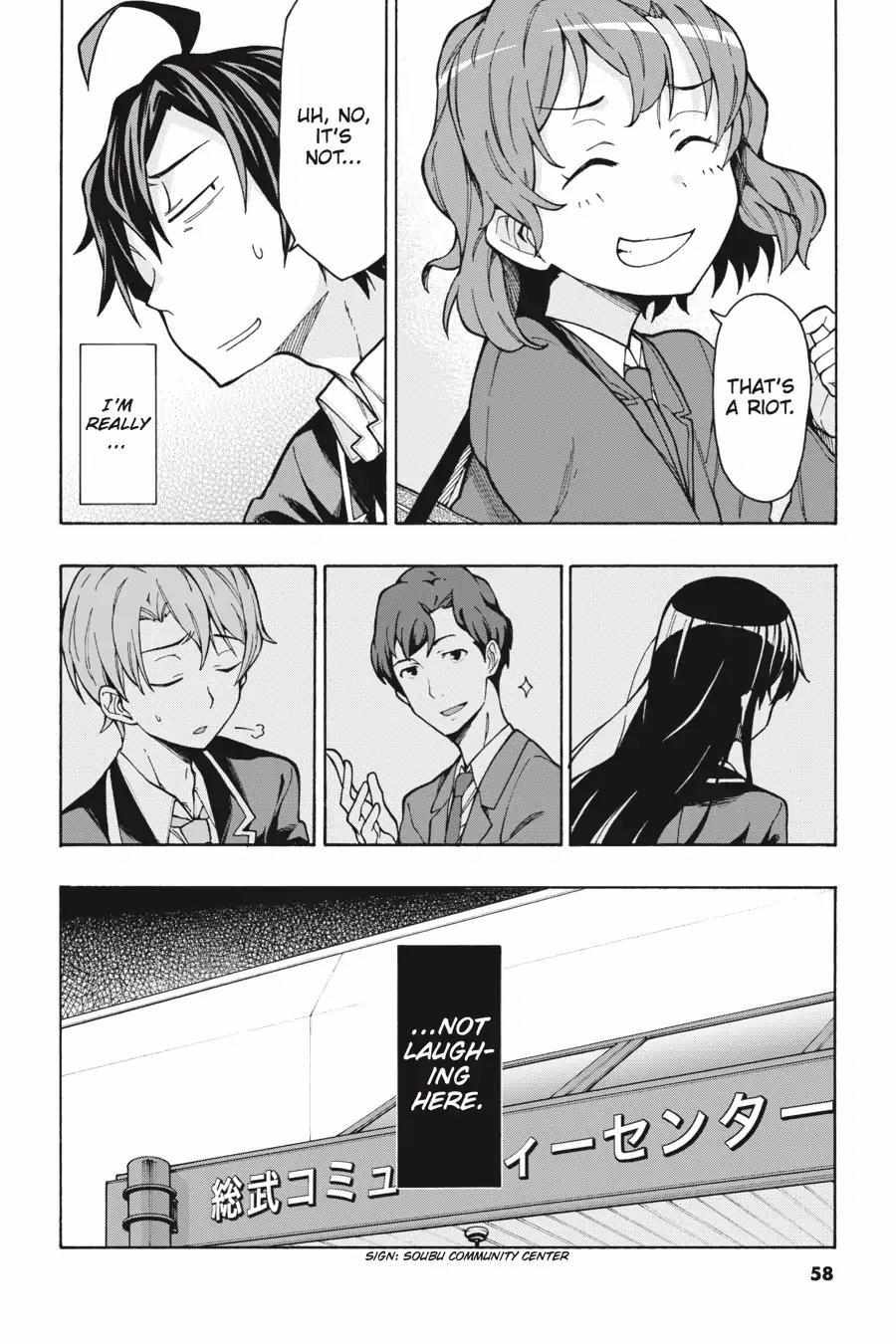 Yahari Ore No Seishun Love Come Wa Machigatteiru @Comic - Chapter 60