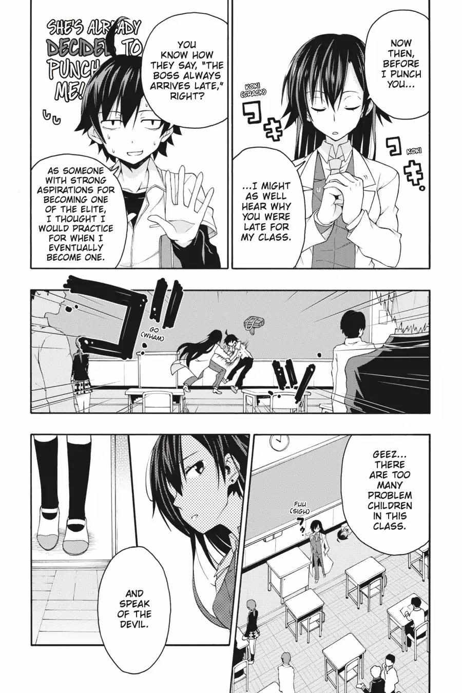 Yahari Ore No Seishun Love Come Wa Machigatteiru @Comic - Chapter 11