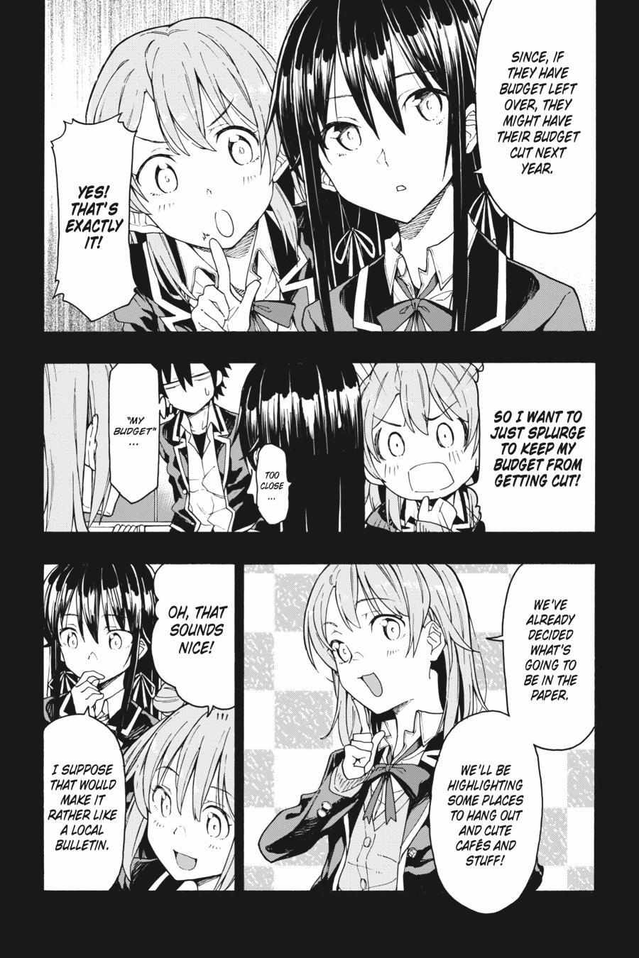 Yahari Ore No Seishun Love Come Wa Machigatteiru @Comic - Chapter 72