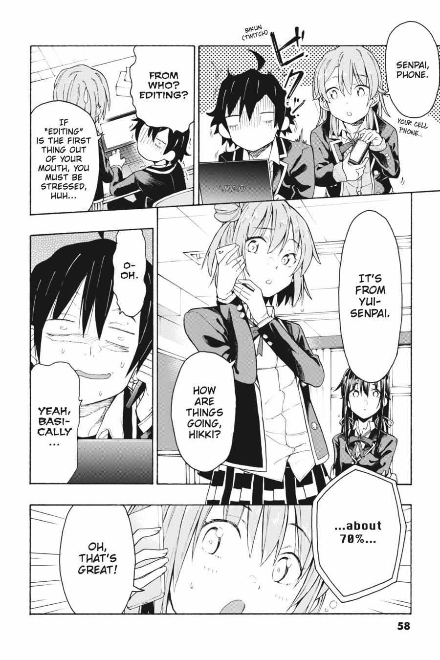 Yahari Ore No Seishun Love Come Wa Machigatteiru @Comic - Chapter 72