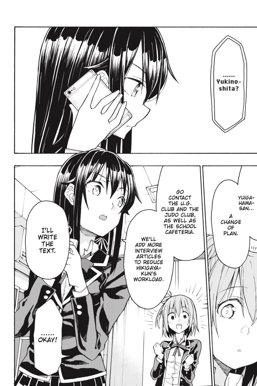 Yahari Ore No Seishun Love Come Wa Machigatteiru @Comic - Chapter 72