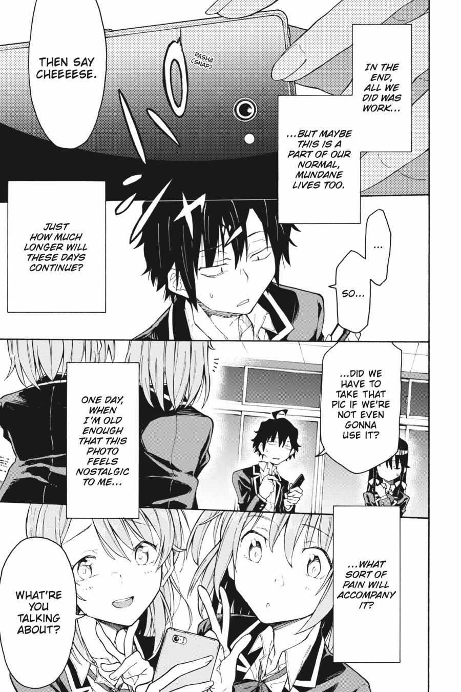 Yahari Ore No Seishun Love Come Wa Machigatteiru @Comic - Chapter 72