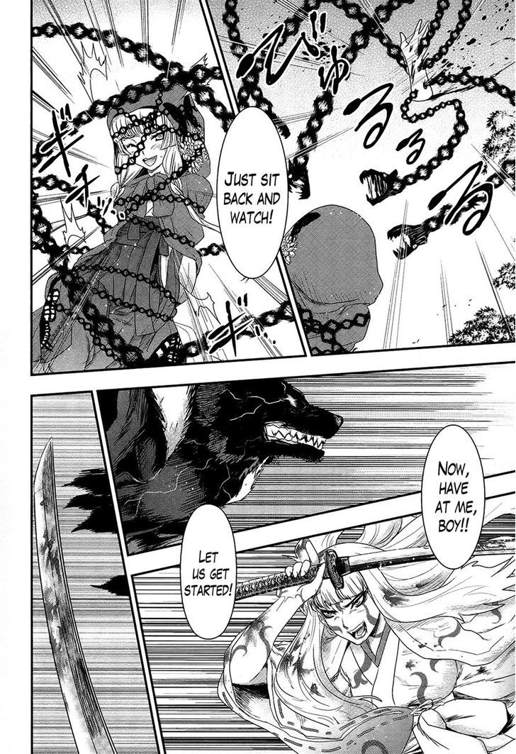 Gachirin Ni Kiri Saku - Chapter 28 : Demon Blood Makeup