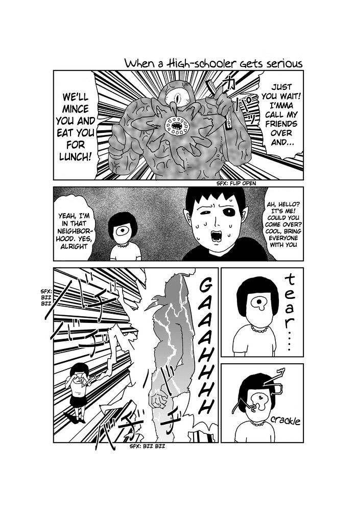 Makai No Ossan - Chapter 86 : When A High-Schooler Gets Serious