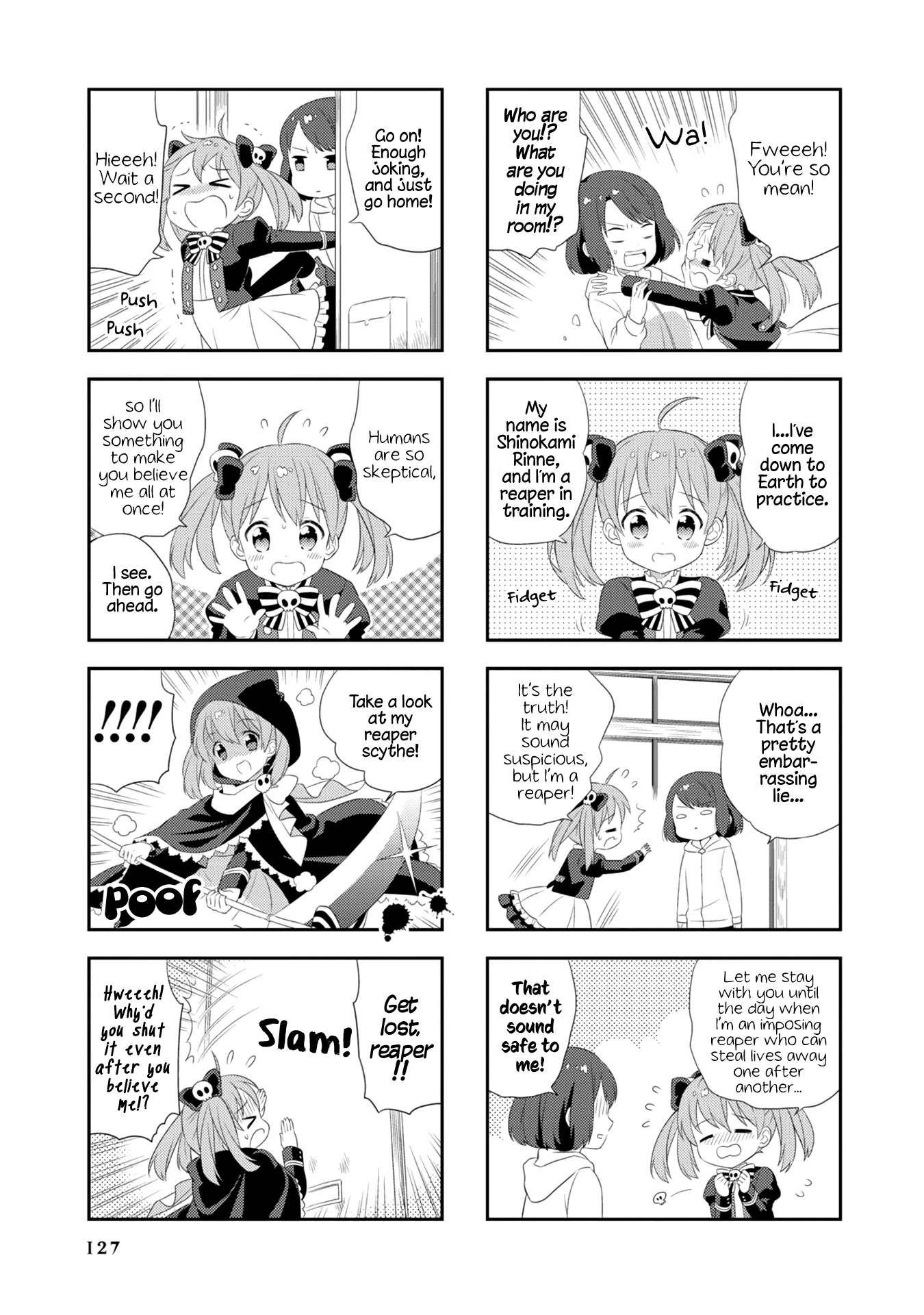 Minori & 100 Ladies - Chapter 11.5: Shinigami Rinne No Korosanai Nichijou