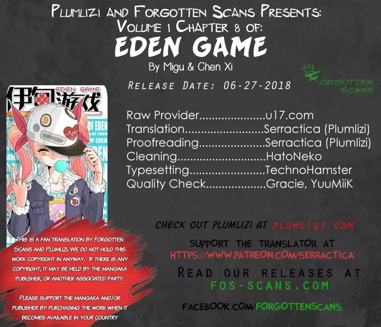 Eden Game - Chapter 8: Noya Vs. Yinan