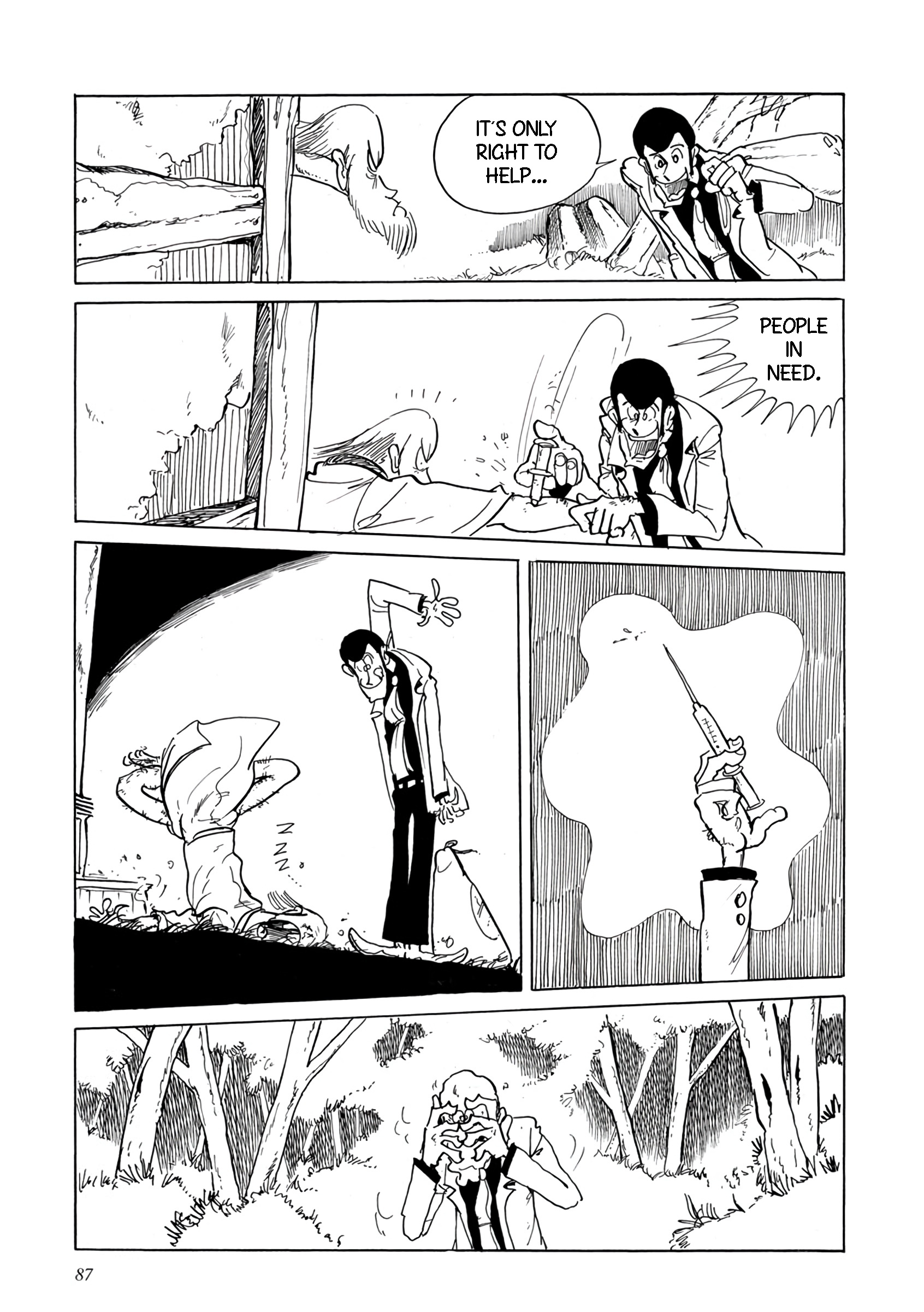 Lupin Iii: World’S Most Wanted - Vol.8 Chapter 90.1: Left, Right, Left!