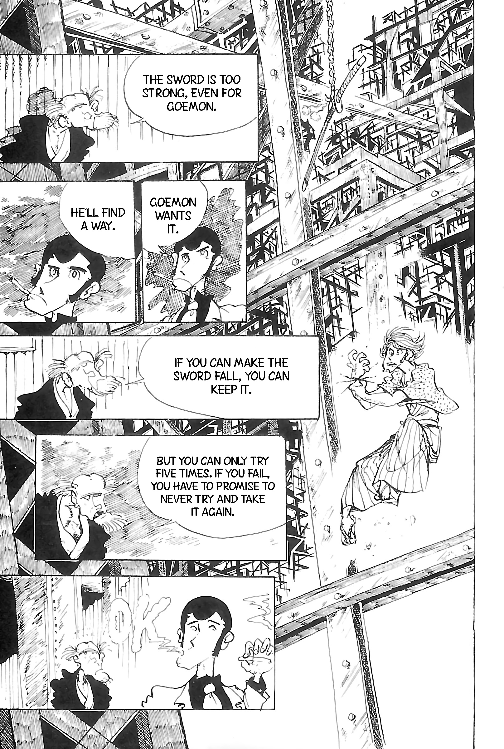 Lupin Iii: World’S Most Wanted - Vol.11 Chapter 119: Sharpened Steel