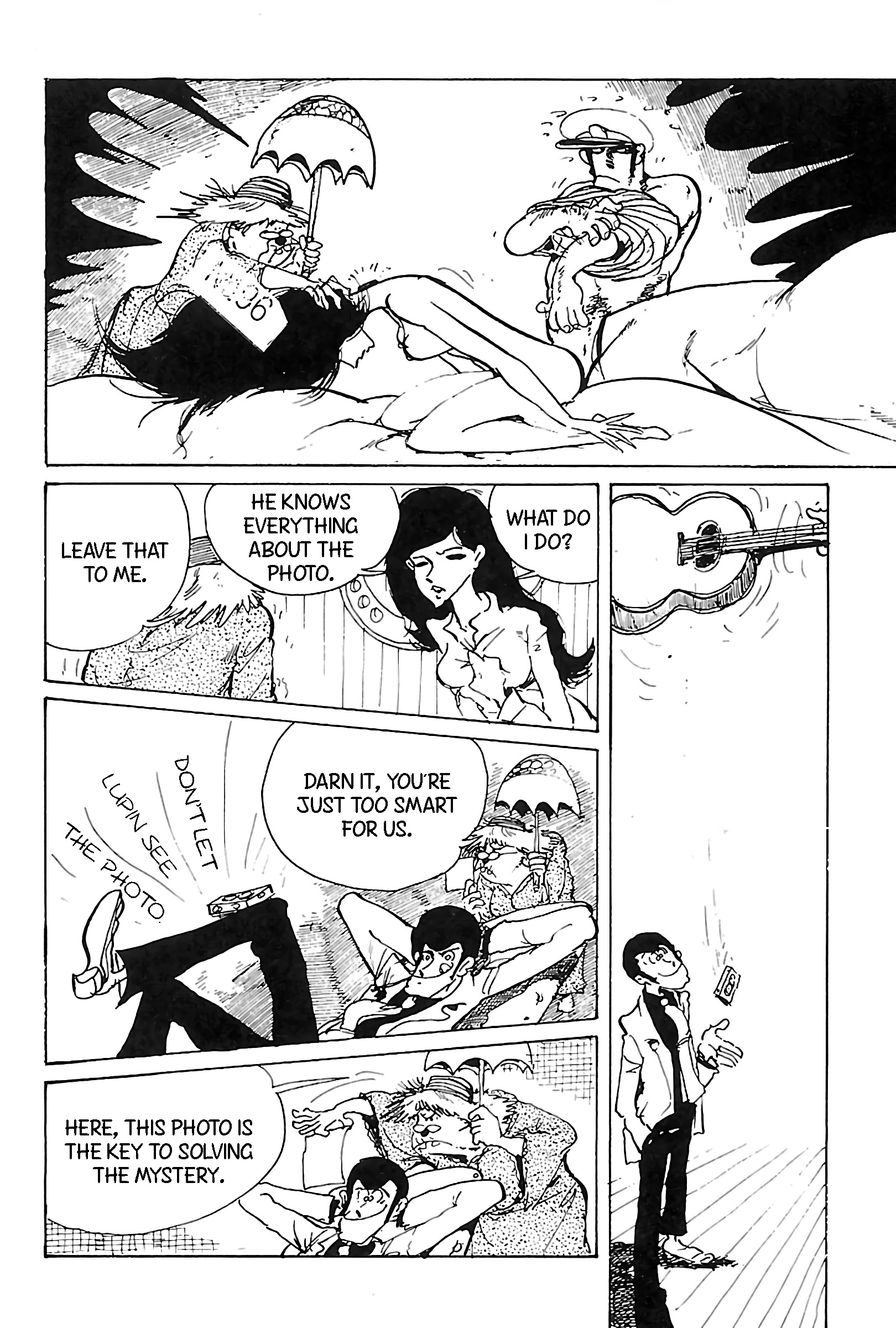 Lupin Iii: World’S Most Wanted - Vol.9 Chapter 98: Flute And Guitar