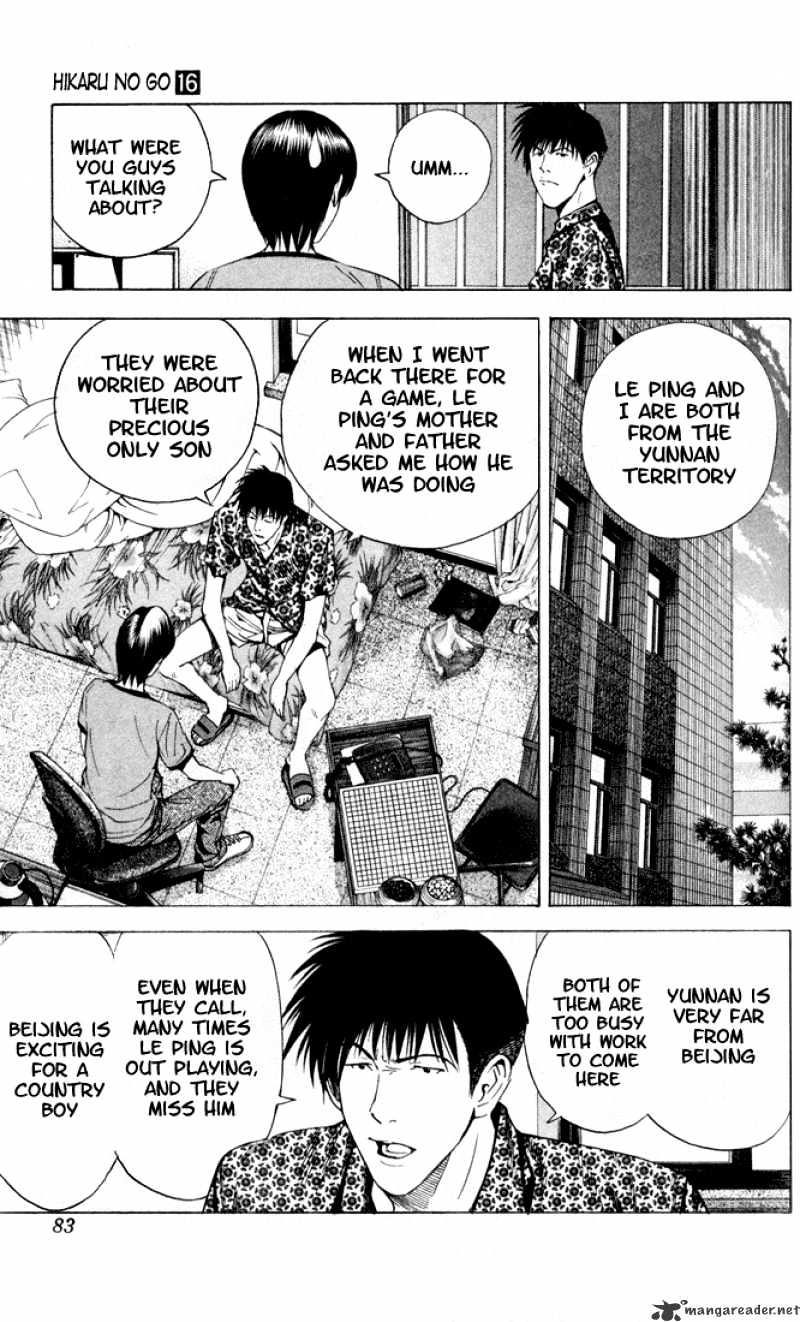 Hikaru No Go - Chapter 134 : Yang Hai S Advice