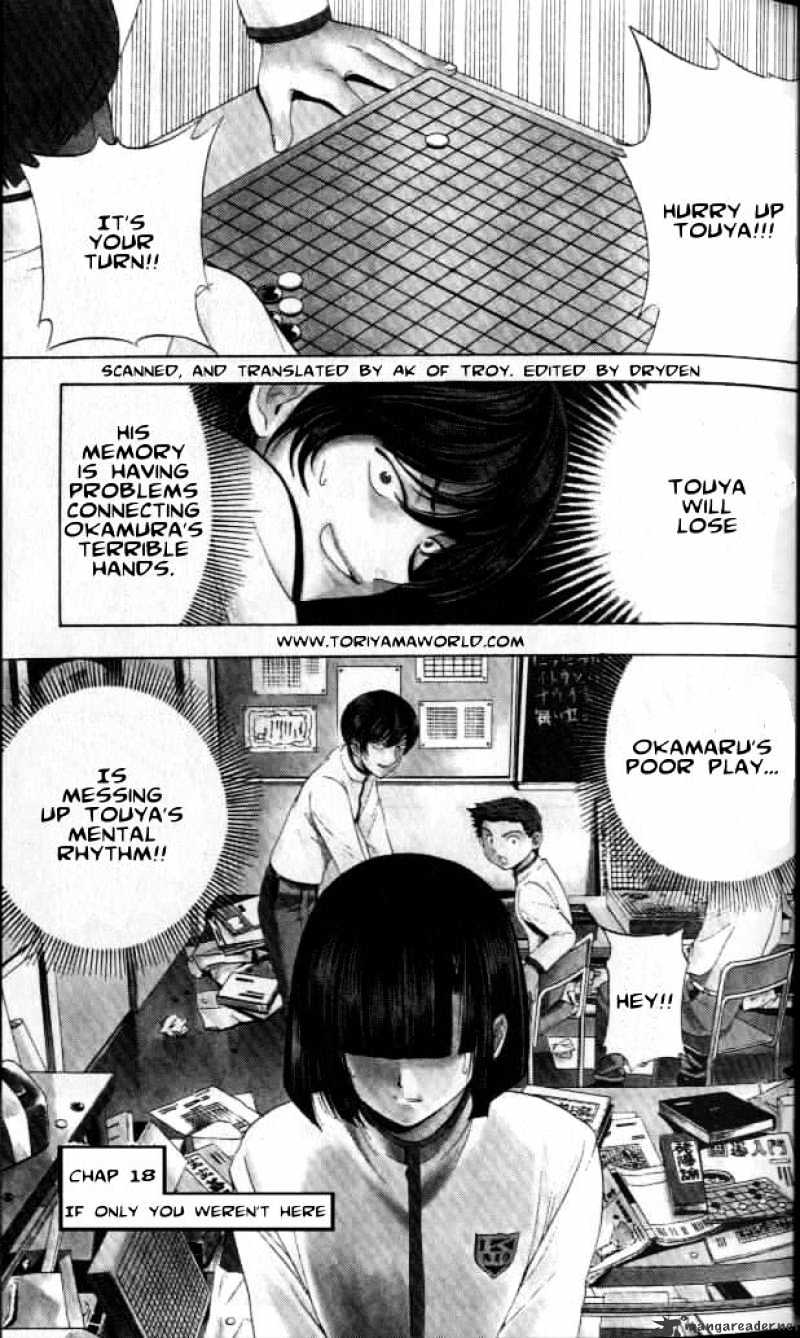 Hikaru No Go - Chapter 18 : If Only Weren T Here