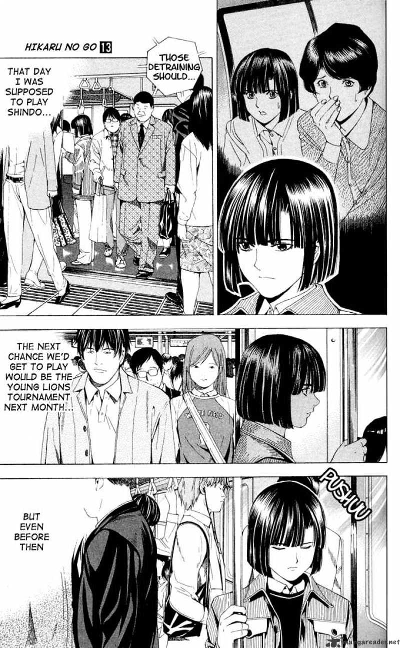 Hikaru No Go - Chapter 111 : Sai, Once Again