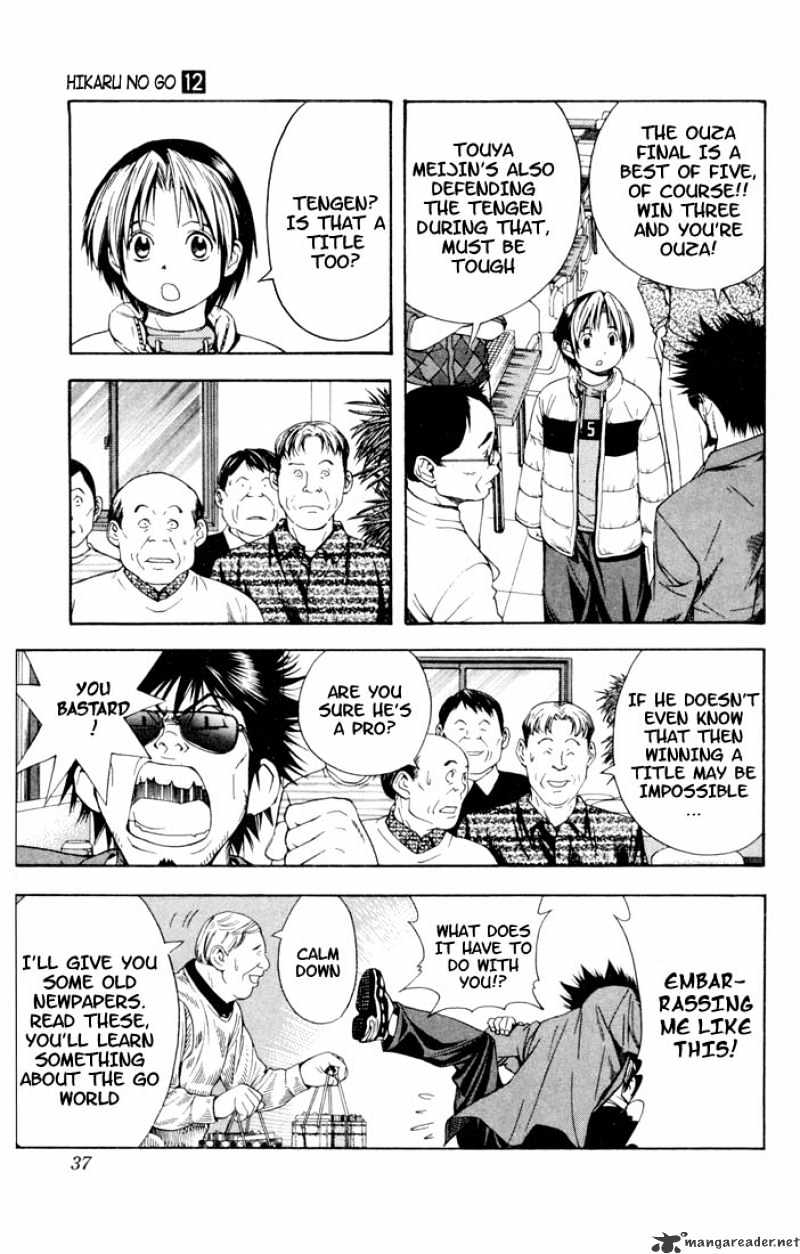 Hikaru No Go - Chapter 98 : The Beginner Dan Series