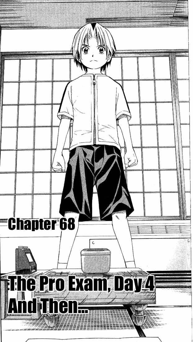 Hikaru No Go - Chapter 68 : The Pro Exam Prelim Day Four And Then