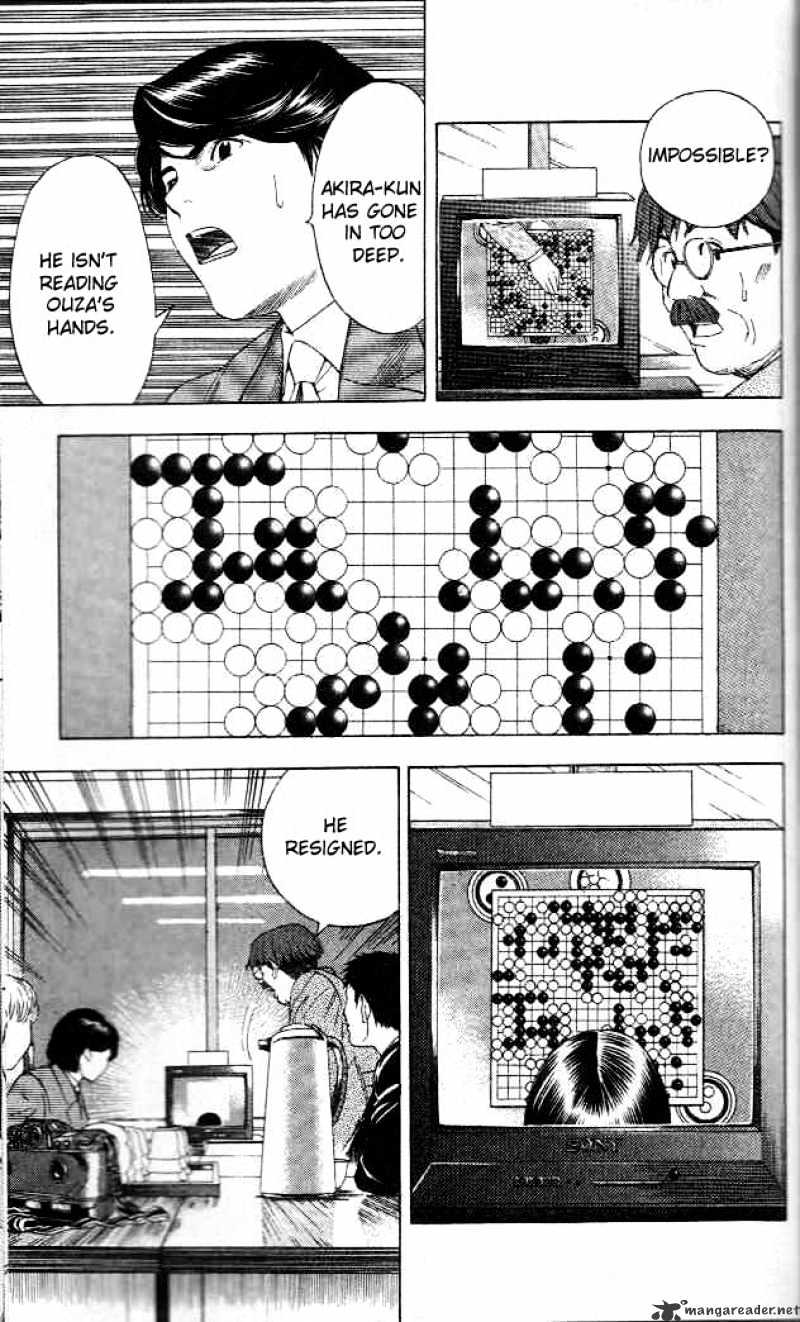 Hikaru No Go - Chapter 50 : Ouza Vs Akira 3