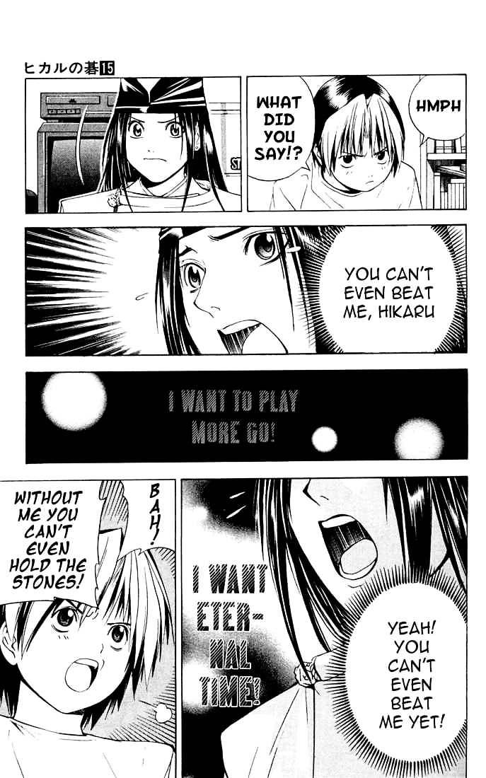 Hikaru No Go - Chapter 122 : Stupid Hikaru!