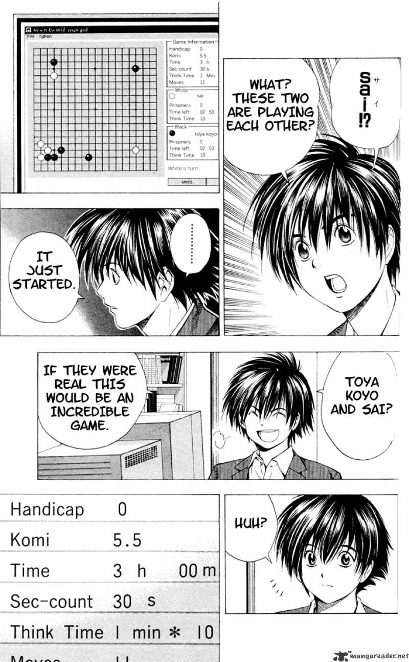 Hikaru No Go - Chapter 112 : Sai Vs Toya Koyo 1