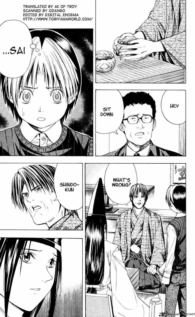 Hikaru No Go - Chapter 100 : Hikaru S Long Thoughts