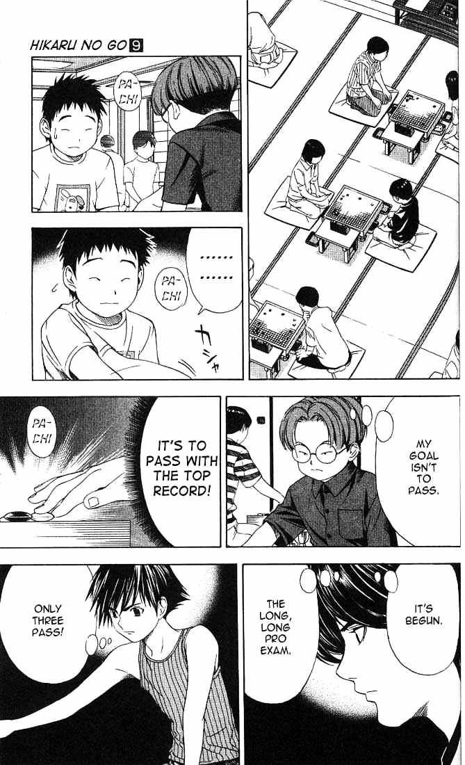 Hikaru No Go - Chapter 77 : Main Test Begins