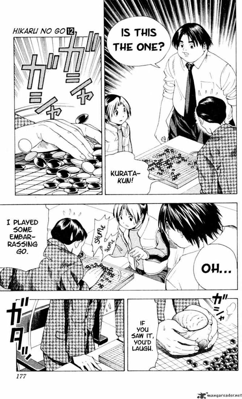 Hikaru No Go - Chapter 104 : Kurata 6-Dan