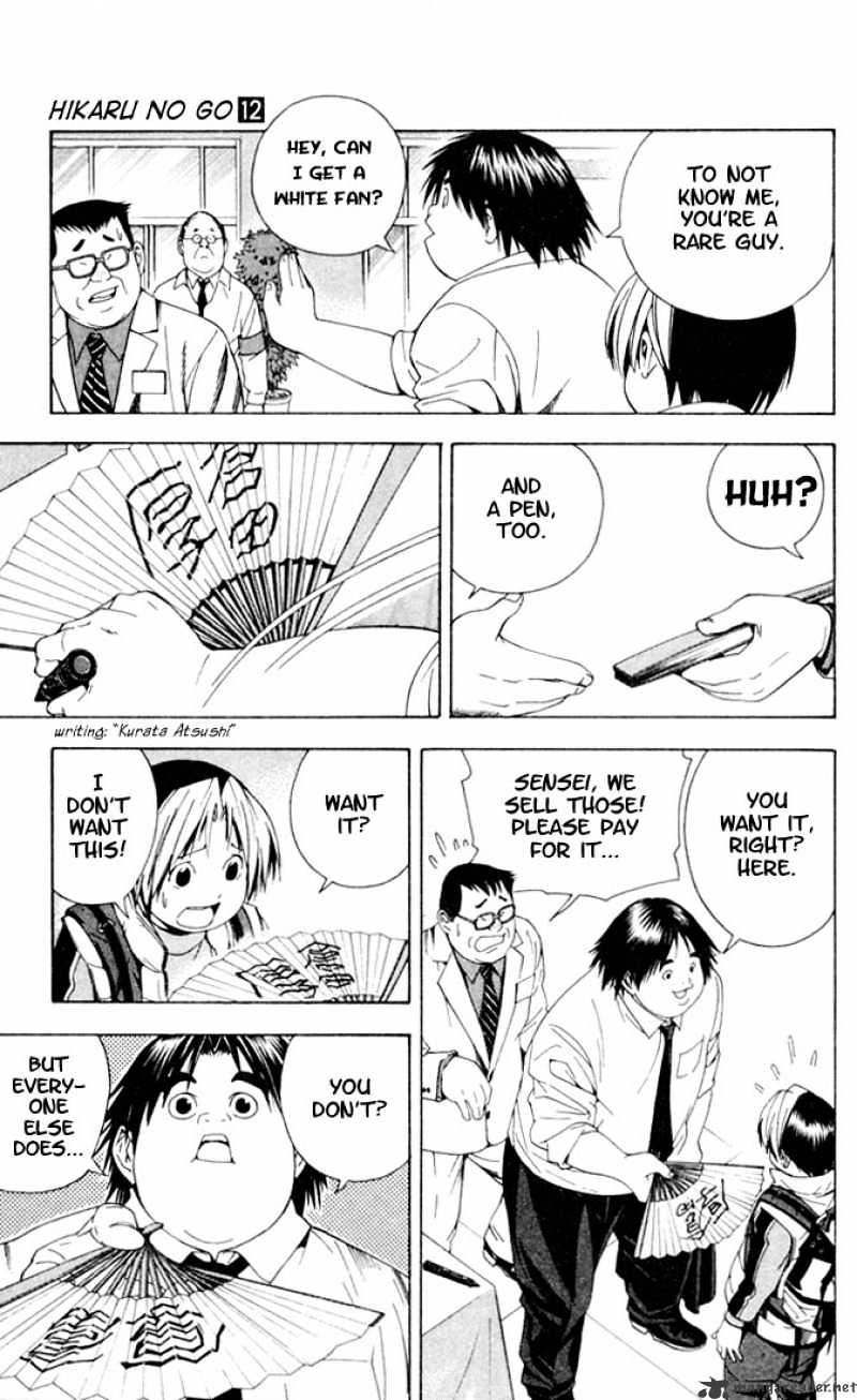 Hikaru No Go - Chapter 104 : Kurata 6-Dan