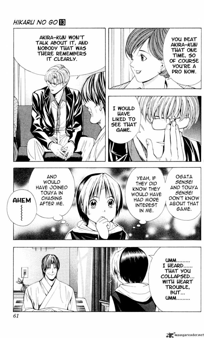 Hikaru No Go - Chapter 107 : Confession