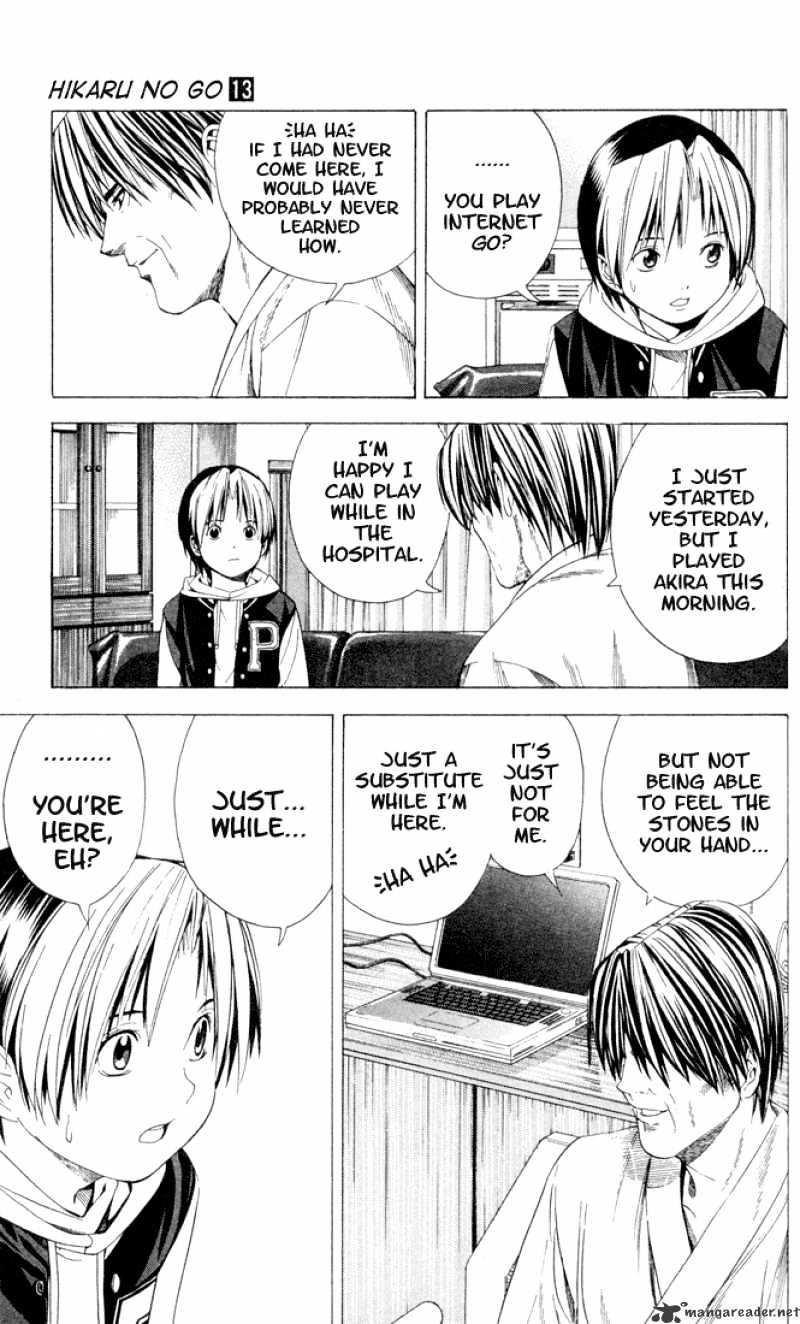 Hikaru No Go - Chapter 107 : Confession