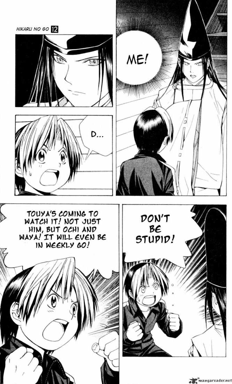 Hikaru No Go - Chapter 99 : I Ll Play