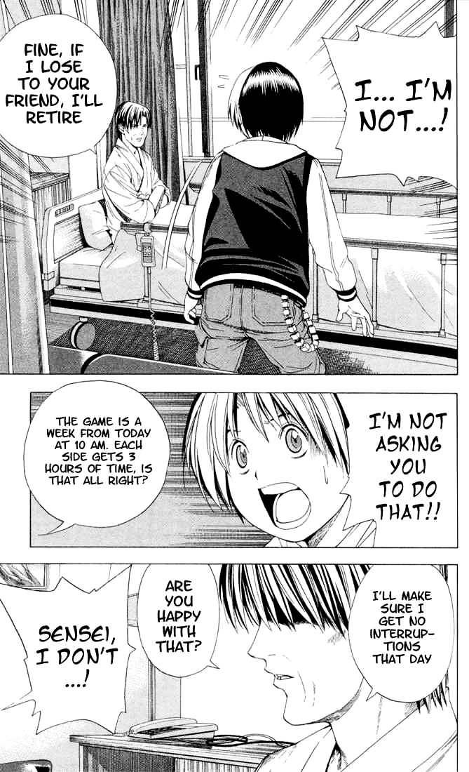 Hikaru No Go - Chapter 108 : Alone In The Hospital Room