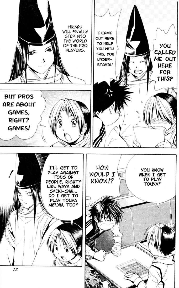 Hikaru No Go - Chapter 97 : The Awaiting Pros