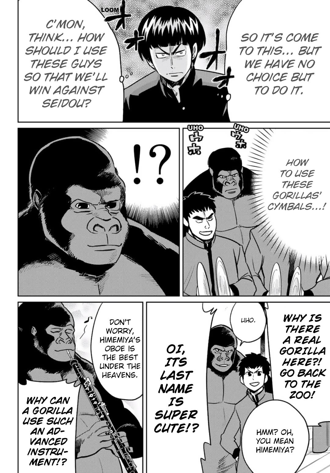 Daiya No B!! Seidou Koukou Suisougaku-Bu - Chapter 29: Ggggg (Gori Gori's Great Giant Gorilla) !!