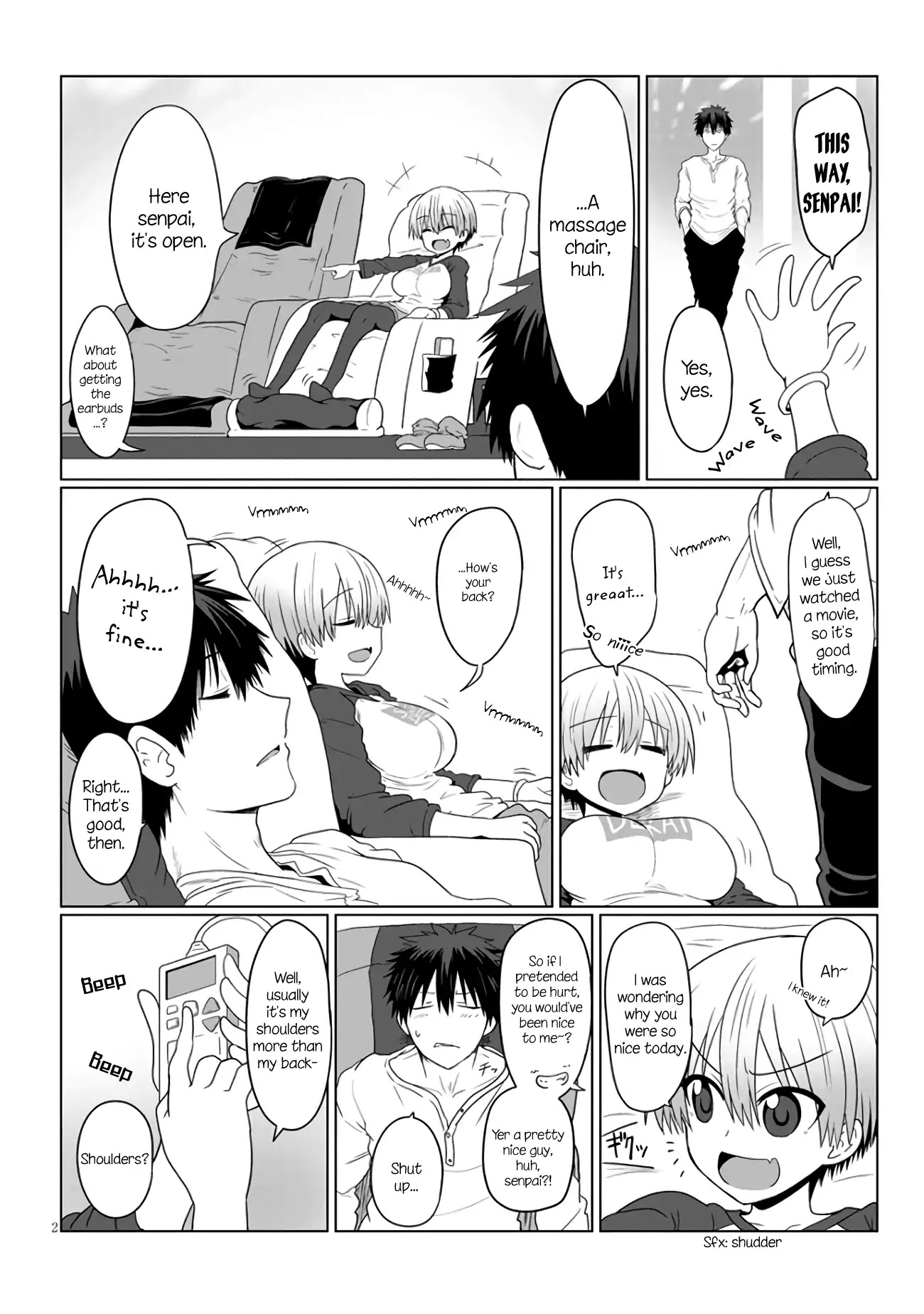 Uzaki-Chan Wa Asobitai! - Chapter 3.1: Kouhai And Electronics Store