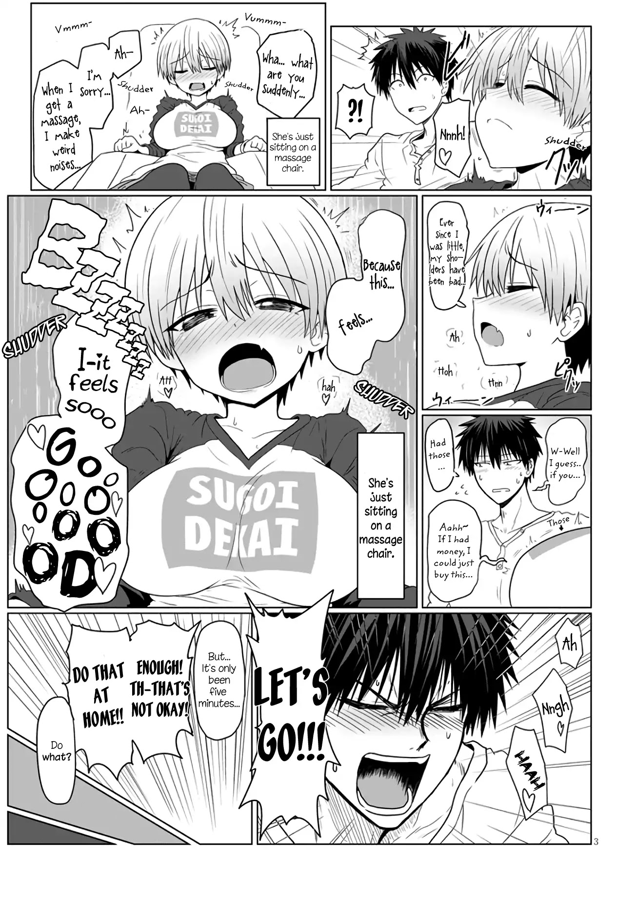 Uzaki-Chan Wa Asobitai! - Chapter 3.1: Kouhai And Electronics Store