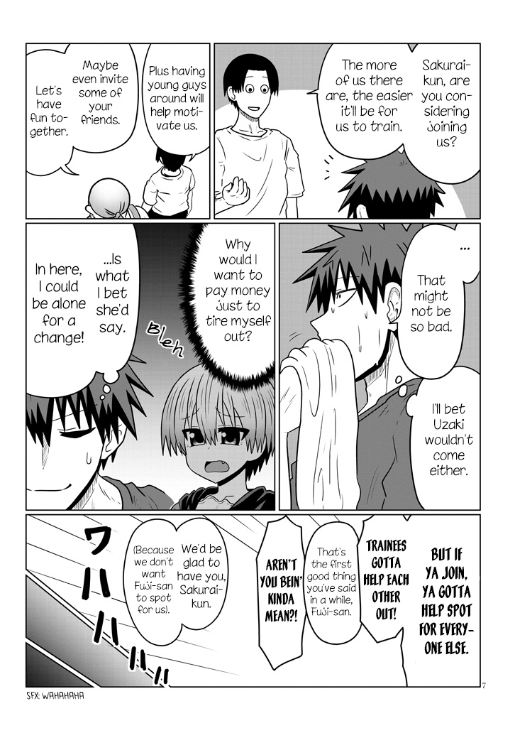 Uzaki-Chan Wa Asobitai! - Chapter 47: Kouhai And Kouhai's Dad