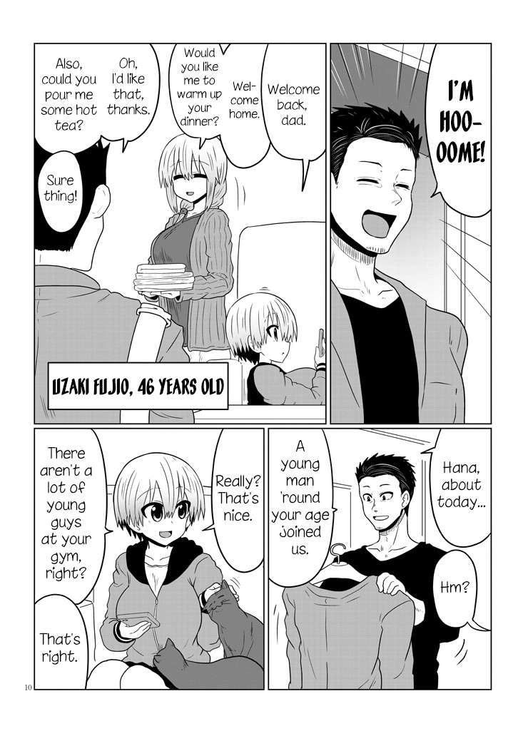 Uzaki-Chan Wa Asobitai! - Chapter 47: Kouhai And Kouhai's Dad