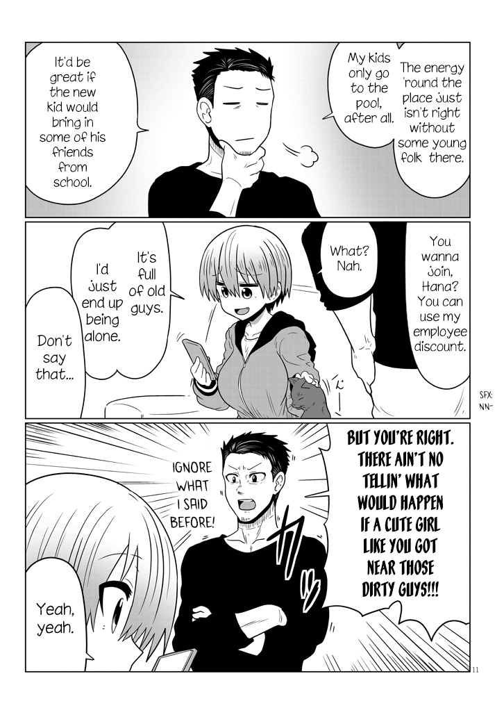 Uzaki-Chan Wa Asobitai! - Chapter 47: Kouhai And Kouhai's Dad