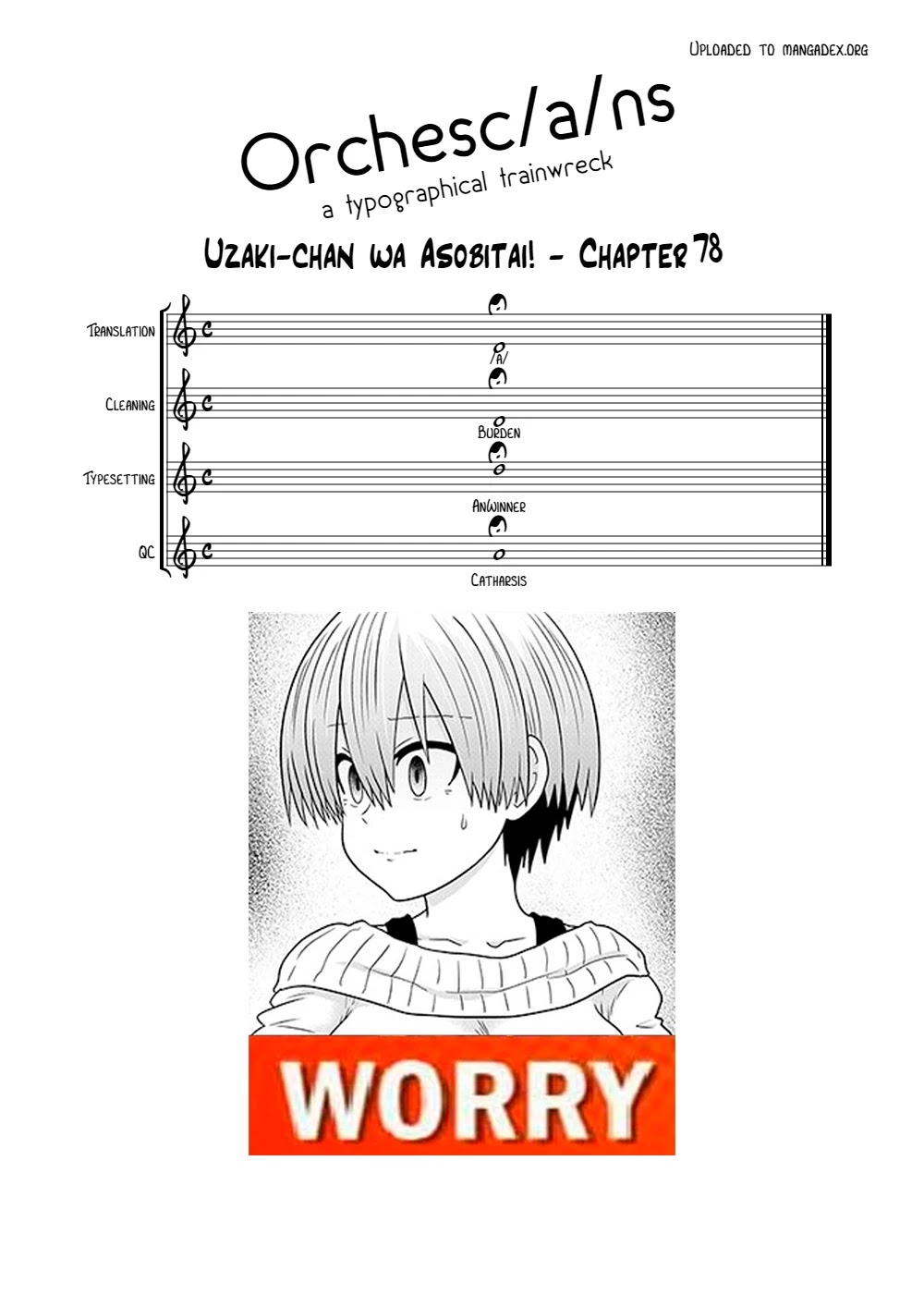 Uzaki-Chan Wa Asobitai! - Chapter 78: Kouhai And First Mixer