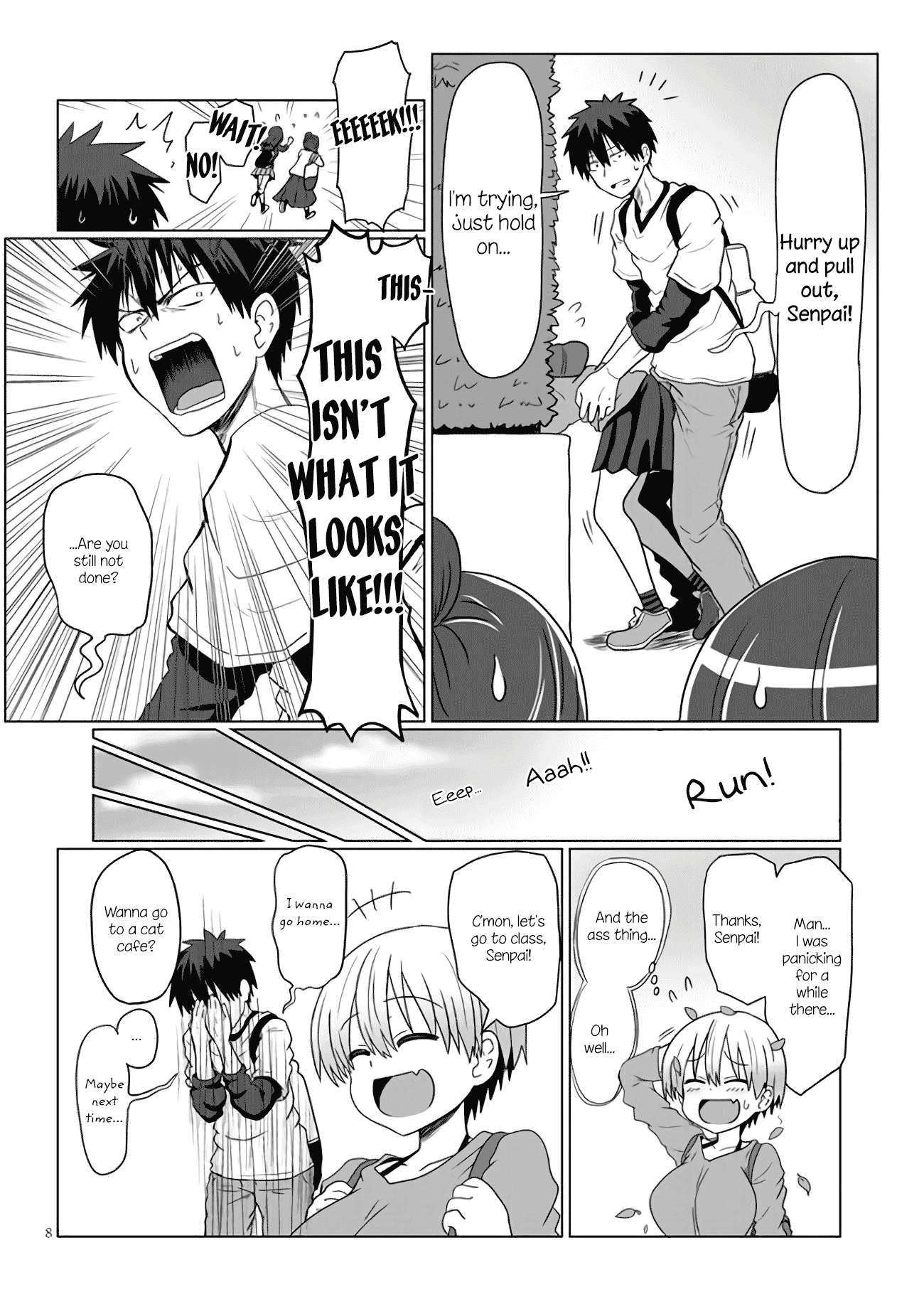 Uzaki-Chan Wa Asobitai! - Chapter 6: Kouhai And Cat