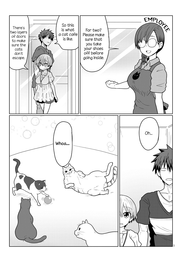 Uzaki-Chan Wa Asobitai! - Vol.2 Chapter 21: Kouhai And Cat Cafe