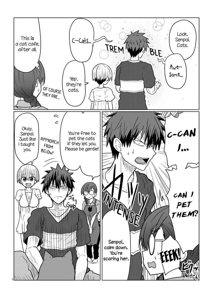 Uzaki-Chan Wa Asobitai! - Vol.2 Chapter 21: Kouhai And Cat Cafe