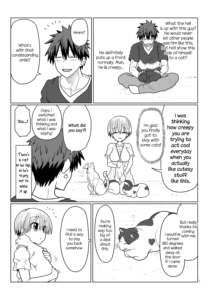 Uzaki-Chan Wa Asobitai! - Vol.2 Chapter 21: Kouhai And Cat Cafe