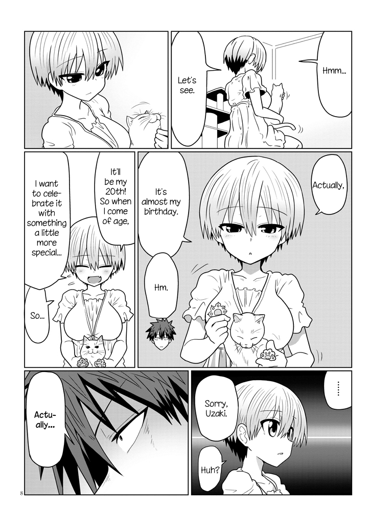 Uzaki-Chan Wa Asobitai! - Vol.2 Chapter 21: Kouhai And Cat Cafe