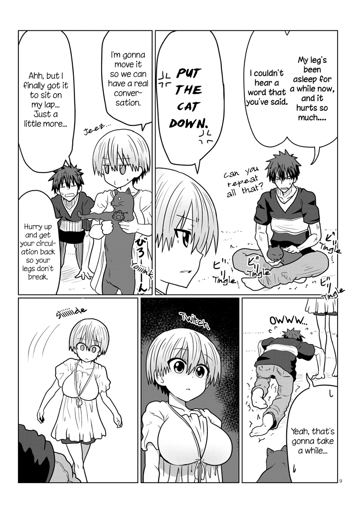 Uzaki-Chan Wa Asobitai! - Vol.2 Chapter 21: Kouhai And Cat Cafe