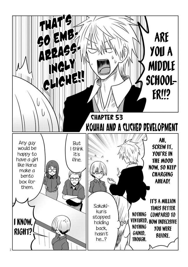 Uzaki-Chan Wa Asobitai! - Chapter 53: Kouhai And A Cliched Development