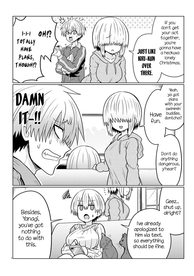 Uzaki-Chan Wa Asobitai! - Chapter 64: Kouhai And Christmas Eve