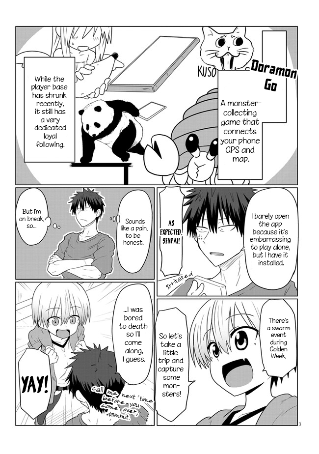 Uzaki-Chan Wa Asobitai! - Vol.1 Chapter 11: Kouhai And A Break