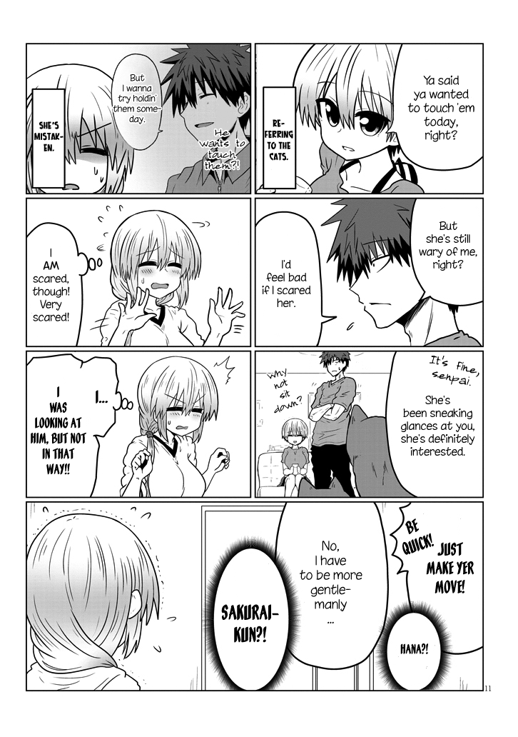 Uzaki-Chan Wa Asobitai! - Chapter 31: Kouhai And Cooking Practice