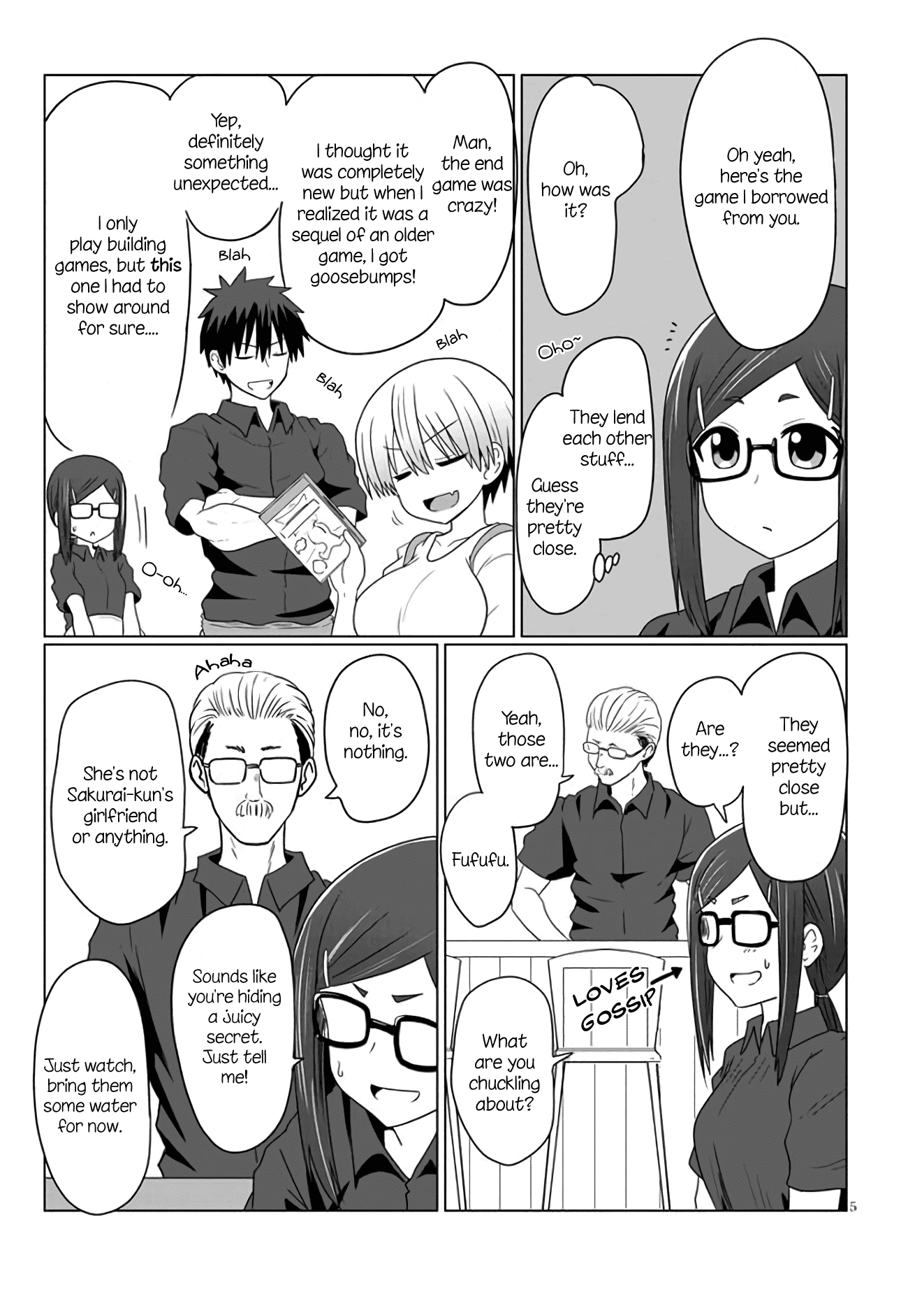 Uzaki-Chan Wa Asobitai! - Chapter 7: Kouhai And Senpai's Senpai